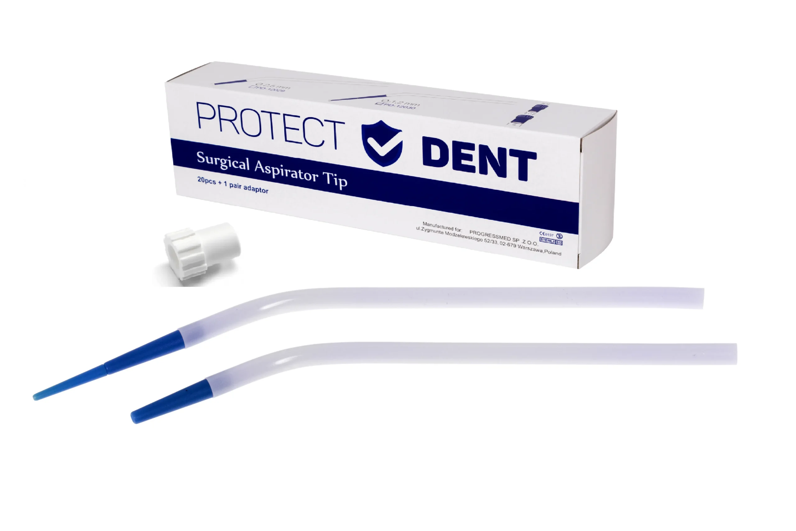 końcówki do ssaka 2.5mm i 1.2mm